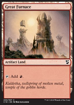 Great Furnace - Commander 2018 (Common) [C18-250]