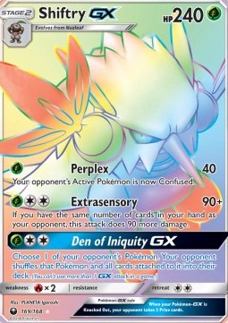 Shiftry GX - Celestial Storm (Secret Rare) [CES-169]