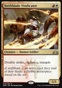 Swiftblade Vindicator - Guilds of Ravnica (Rare) [GRN-203]