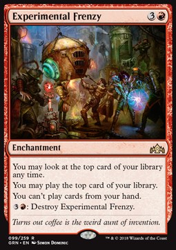 Experimental Frenzy - Guilds of Ravnica (Rare) [GRN-99]