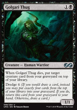Golgari Thug - Ultimate Masters (Uncommon) [UMA-98]