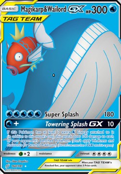 Magikarp & Wailord GX - Team Up (Ultra Rare) [TEU-160]