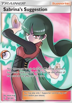 Sabrina's Suggestion - Team Up (Ultra Rare) [TEU-181]