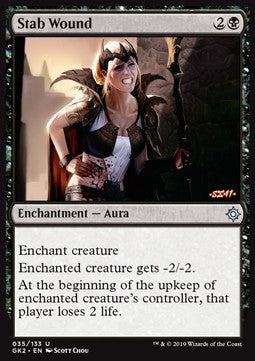 Stab Wound - Ravnica Allegiance: Guild Kits (Uncommon) [GK2-35]