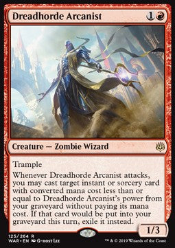 Dreadhorde Arcanist - War of the Spark (Rare) [WAR-125]