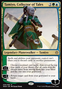 Tamiyo, Collector of Tales - War of the Spark (Rare) [WAR-220]