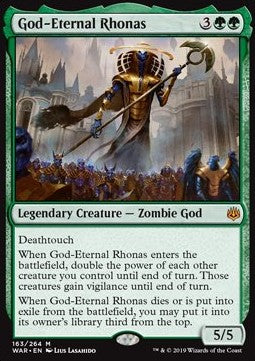 God-Eternal Rhonas - War of the Spark (Mythic) [WAR-163]