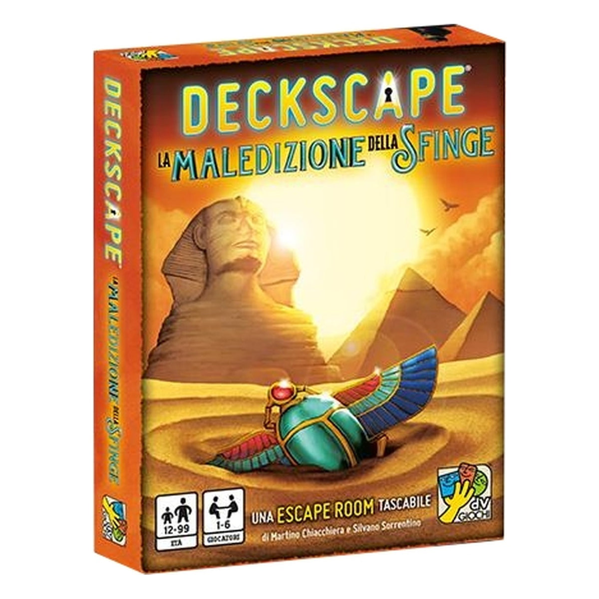 Deckscape: La Maledizione della Sfinge - Gioco da Tavolo (ITA)
