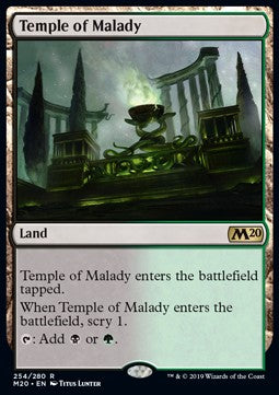 Temple of Malady - Core 2020 (Rare) [M20-254]