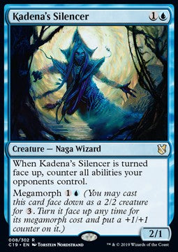 Kadena's Silencer - Commander 2019 (Rare) [C19-8]