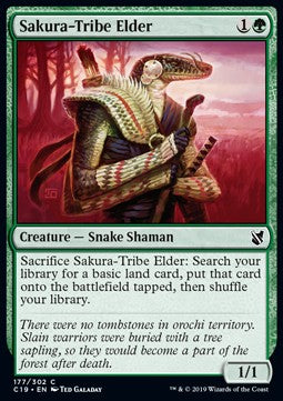 Sakura-Tribe Elder - Commander 2019 (Common) [C19-177]