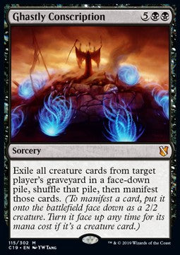 Ghastly Conscription - Commander 2019 (Mythic) [C19-115]