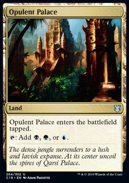 Opulent Palace - Commander 2019 (Uncommon) [C19-264]