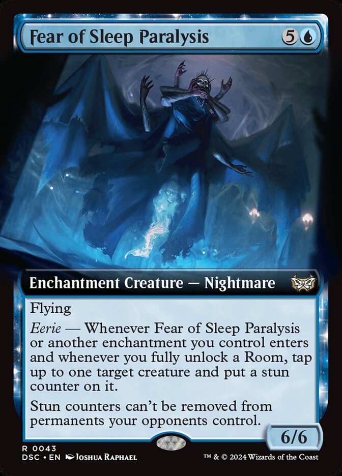 Fear of Sleep Paralysis - Commander: Duskmourn: House of Horror: Extras