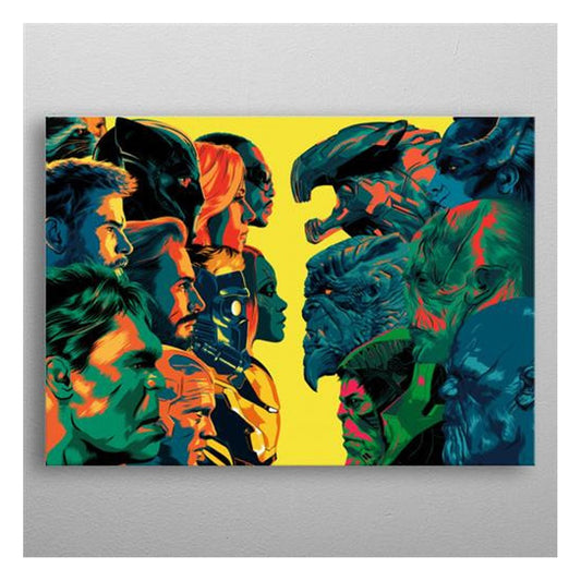 Marvel - Good Guys vs Bad Guys (Displate)