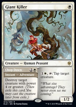 Giant Killer // Chop Down - Throne of Eldraine (Rare) [ELD-14]