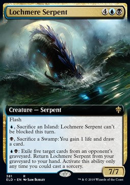 Lochmere Serpent - Throne of Eldraine: Extras (Rare) [XELD-381]