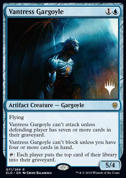 Vantress Gargoyle (V.2) - Throne of Eldraine: Promos (Rare) [PELD-71]
