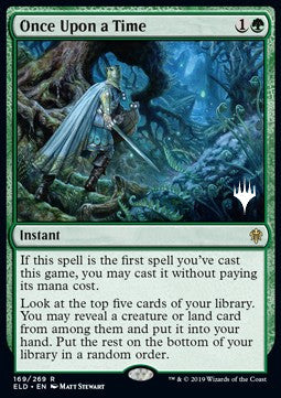 Once Upon a Time (V.2) - Throne of Eldraine: Promos (Rare) [PELD-169]