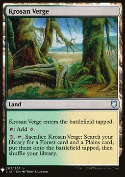 Krosan Verge - Mystery Booster (Uncommon) [MYS-263]