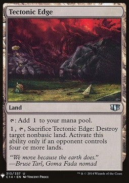 Tectonic Edge - Mystery Booster (Uncommon) [MYS-313]
