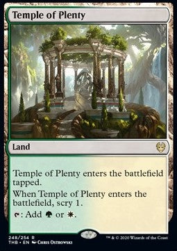 Temple of Plenty - Theros Beyond Death (Rare) [THB-248]