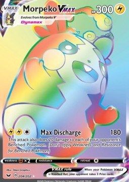 Morpeko VMAX - Sword & Shield (Secret Rare) [SSH-204]