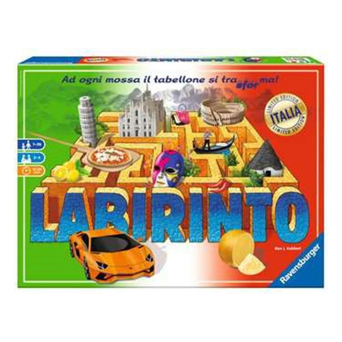 Labirinto Italia - Gioco da Tavolo (ITA)