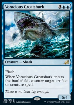 Voracious Greatshark - Ikoria: Lair of Behemoths (Rare) [IKO-70]