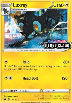 Luxray - SWSH Black Star Promos (Promo) [SWSH-023]