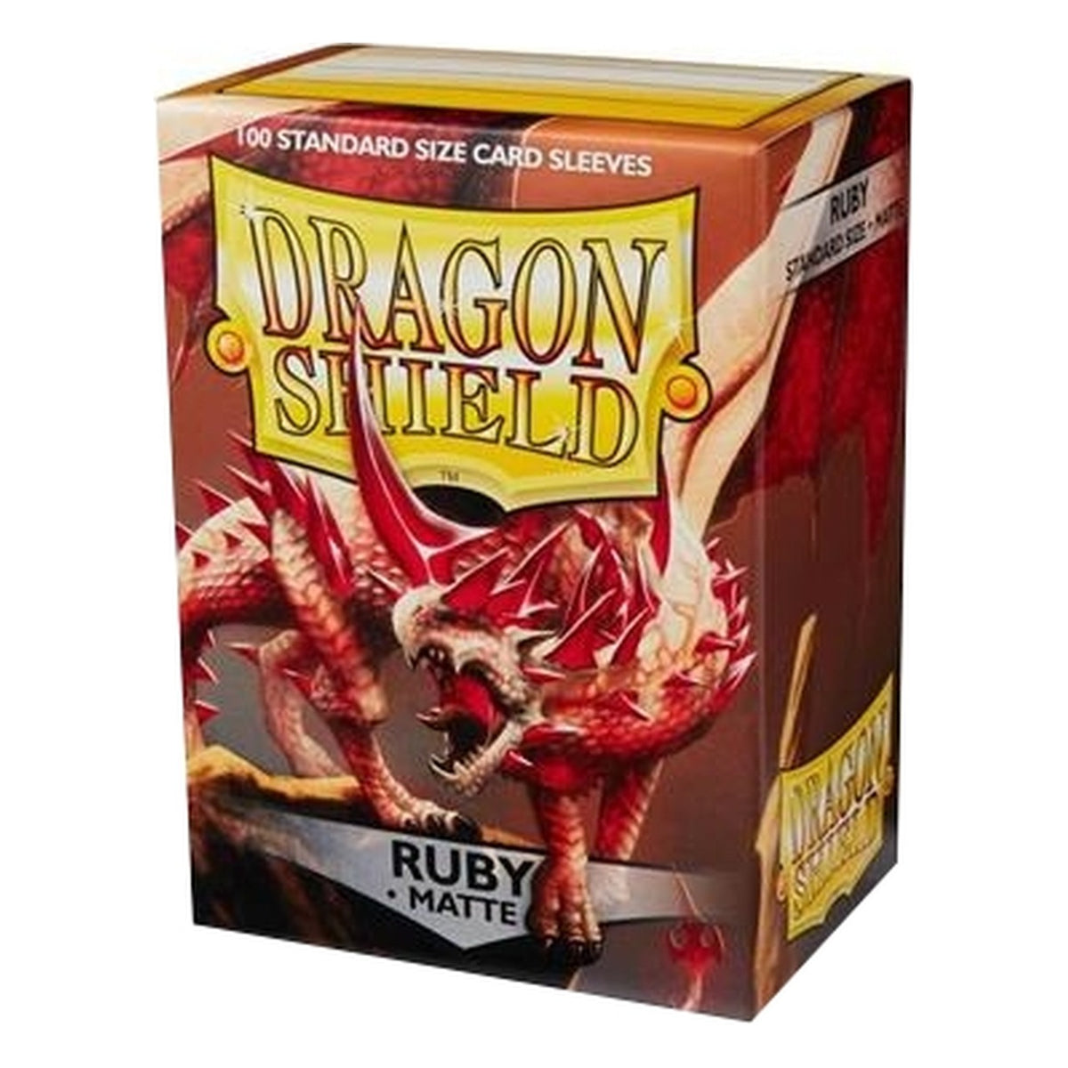 Dragon Shield Matte Ruby, 100 Bustine Standard
