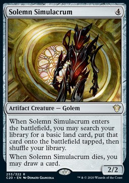 Solemn Simulacrum - Commander: Ikoria (Rare) [C20-253]
