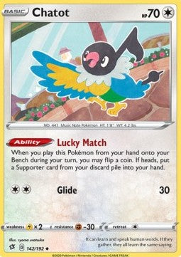 Chatot - Rebel Clash (Uncommon) [RCL-142]