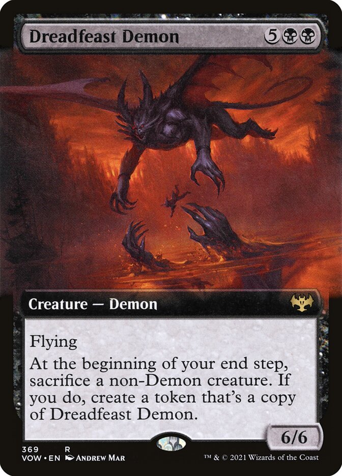 Dreadfeast Demon - Innistrad: Crimson Vow: Extras