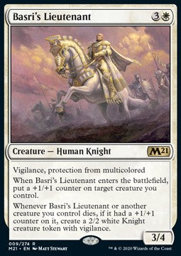 Basri's Lieutenant - Core 2021 (Rare) [M21-9]