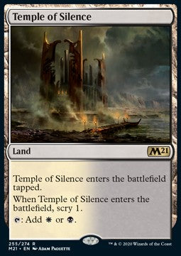 Temple of Silence - Core 2021 (Rare) [M21-255]
