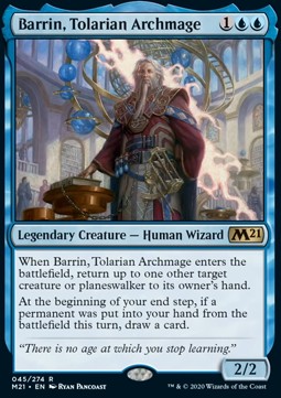 Barrin, Tolarian Archmage - Core 2021 (Rare) [M21-45]