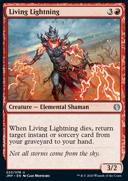 Living Lightning - Jumpstart (Uncommon) [JMP-23]