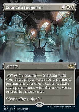 Council's Judgment