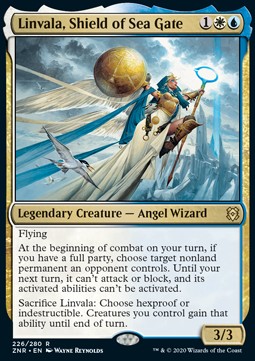 Linvala, Shield of Sea Gate - Zendikar Rising (Rare) [ZNR-226]