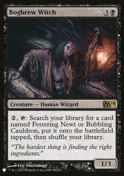 Bogbrew Witch - The List (Rare) [ZNL-88]