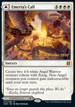 Emeria's Call // Emeria, Shattered Skyclave (V.2) - Zendikar Rising: Promos (Mythic) [PZNR-12]