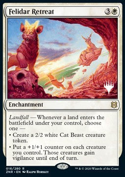 Felidar Retreat (V.1) - Zendikar Rising: Promos (Rare) [PZNR-16]