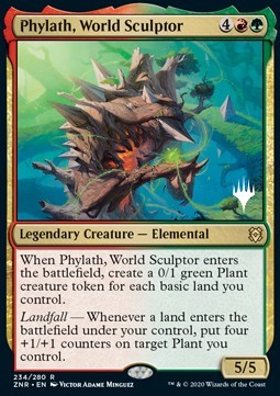 Phylath, World Sculptor (V.1) - Zendikar Rising: Promos (Rare) [PZNR-234]