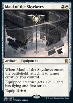 Maul of the Skyclaves (V.1) - Zendikar Rising: Promos (Rare) [PZNR-27]