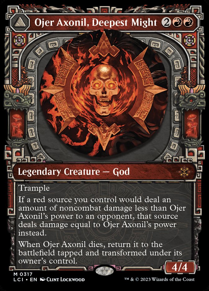 Ojer Axonil, Deepest Might // Temple of Power - The Lost Caverns of Ixalan: Extras
