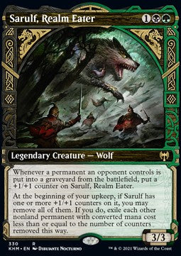 Sarulf, Realm Eater - Kaldheim: Extras (Rare) [XKHM-330]