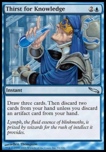 Thirst for Knowledge - Mirrodin (Uncommon) [MRD-53]
