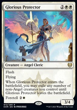 Glorious Protector (V.2) - Kaldheim: Promos (Rare) [PKHM-12]