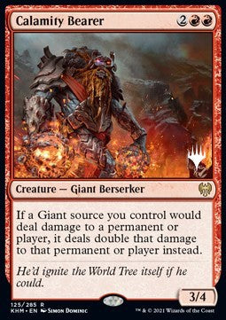 Calamity Bearer (V.2) - Kaldheim: Promos (Rare) [PKHM-125]